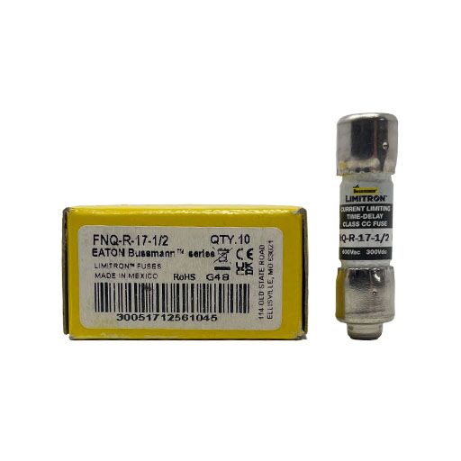 FNQ-R-17-1/2 Front view next to box