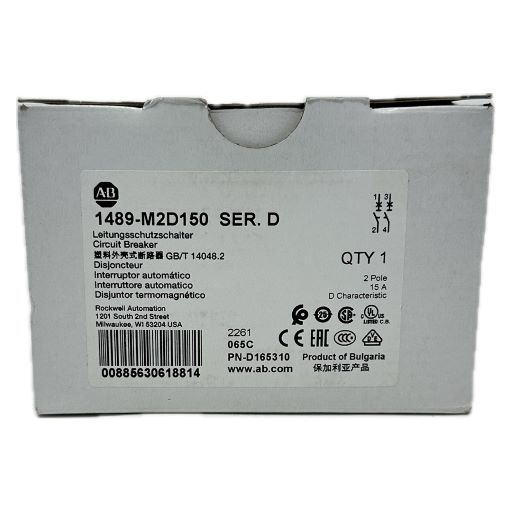 Circuit breaker 1489-M2D150, box