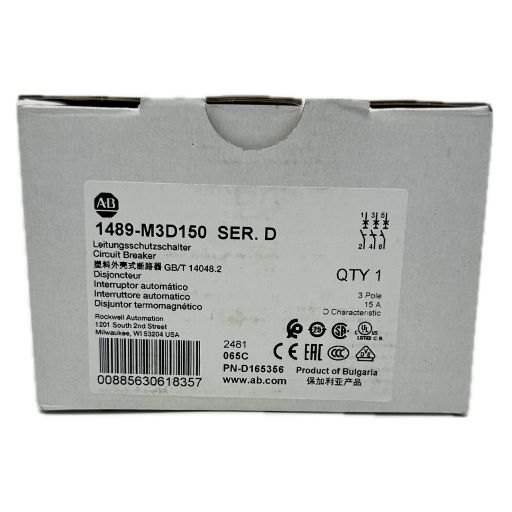 Circuit breaker 1489-M3D150, box