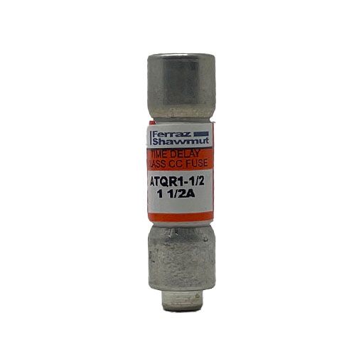 ATQR1-1/2 Front view with manufacturer's label in English