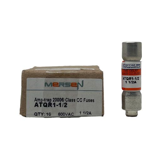 ATQR1-1/2 - Mersen - Fuse Class 'CC' 1-1/2 Amp 600 Volt - Image 2