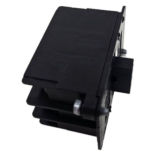 Side view of XENG1191 showing connectors and switch