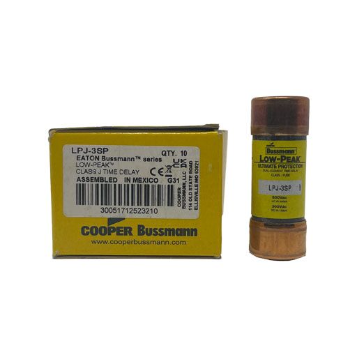 LPJ-3SP - Bussmann - Fuse Class 'J' 3 Amp 600 Volt - Image 2