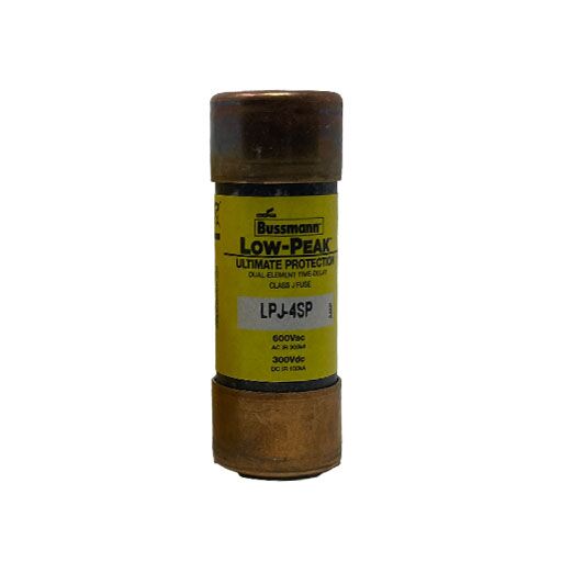 LPJ4SP Front view with manufacturer's label in English