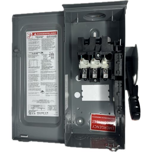 VHU361RB - Schneider Electric - Disconnect Switch Non-Fusible Nema-3R 30 Amp, 600 Volt, 3 Pole - Image 2
