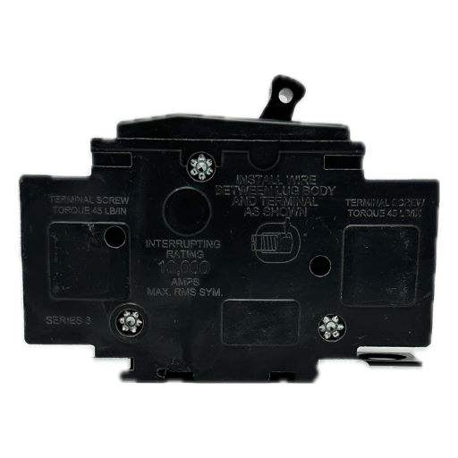 Circuit breaker QOU210, side view