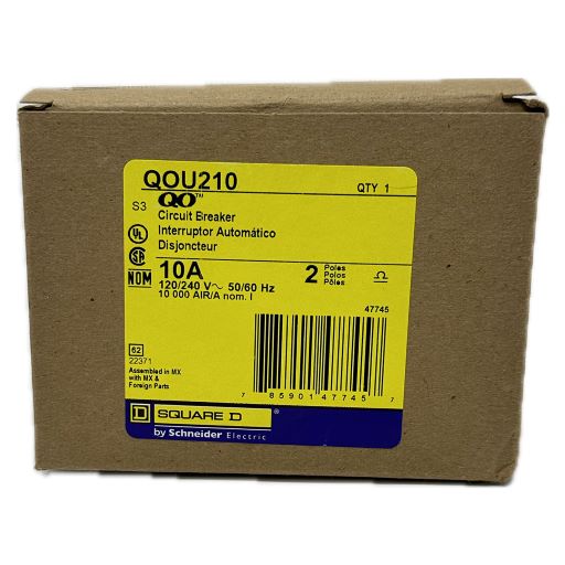 Circuit breaker QOU210, box