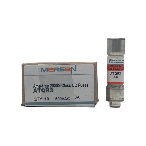 ATQR3 Front view next to box