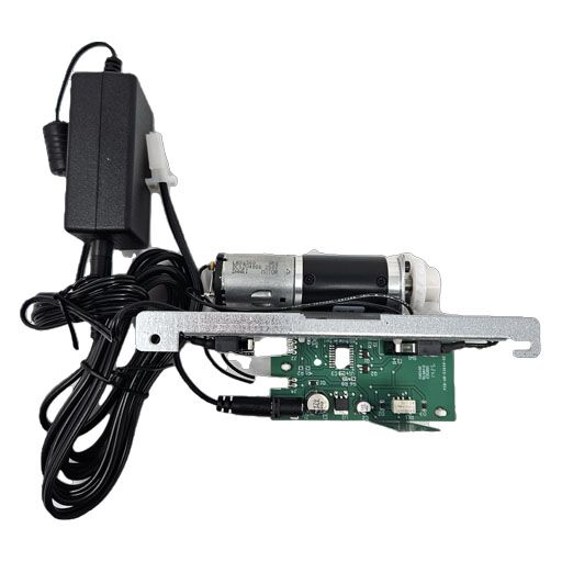 20-08827 Structural Concepts Clean Sweep Harness Assembly showing motor, circuit board, power supply and bracket.