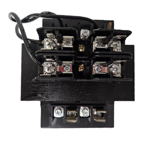 Micron Transformer B300-0471-8F top view showing fuse blocks and connecting wires